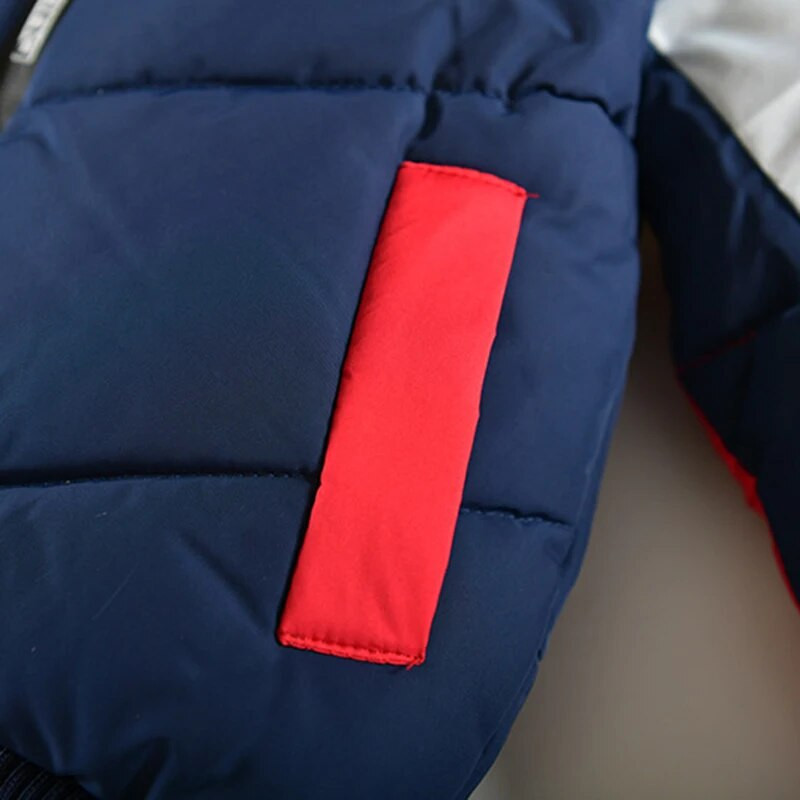 2 3 4 5 aastat Hoia soojas Poiste jope Kirjade trükkimine Talvemood Baby Mantel Kapuutsiga Tõmblukuga Ülerõivad Sünnipäevakingitus Lasteriided