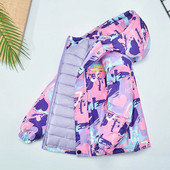 Παιδικά Ανοιξιάτικο φθινόπωρο μπουφάν Κορίτσια Χοντρό παλτό Χειμερινά ρούχα Παιδικά Κοστούμια Σκι Κοστούμια χιονιού TZ118