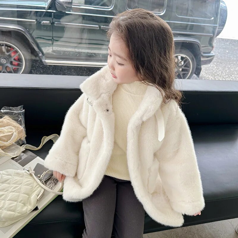 Κοριτσίστικο μακρύ μπουφάν Φθινόπωρο και Χειμώνας Τμήμα 2023 Νέο Παιδικό Ζεστό Γυναικείο Χοντρό Μπουφάν