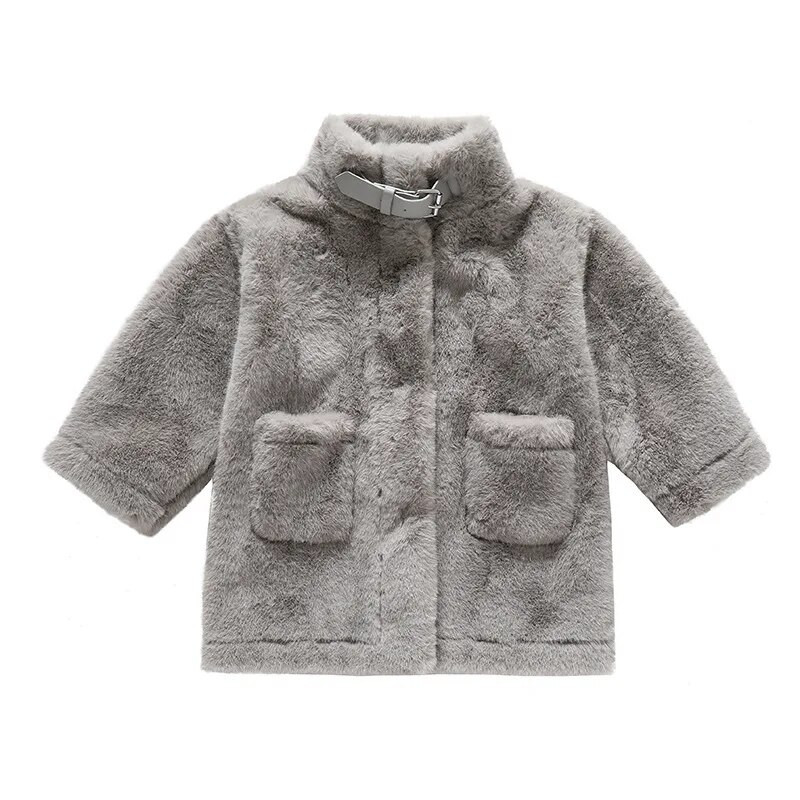 Κοριτσίστικο μακρύ μπουφάν Φθινόπωρο και Χειμώνας Τμήμα 2023 Νέο Παιδικό Ζεστό Γυναικείο Χοντρό Μπουφάν