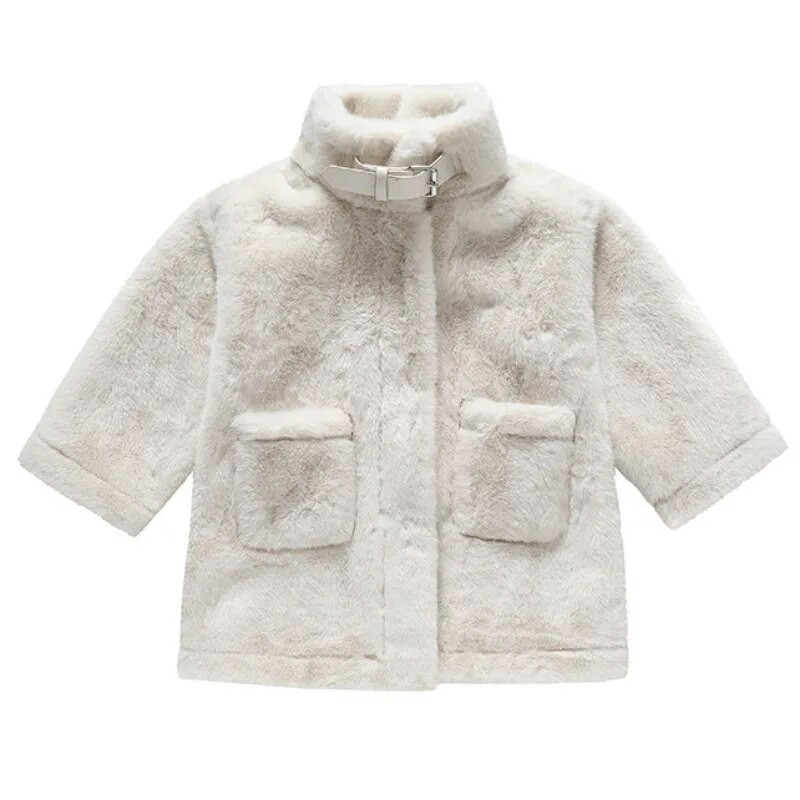 Κοριτσίστικο μακρύ μπουφάν Φθινόπωρο και Χειμώνας Τμήμα 2023 Νέο Παιδικό Ζεστό Γυναικείο Χοντρό Μπουφάν