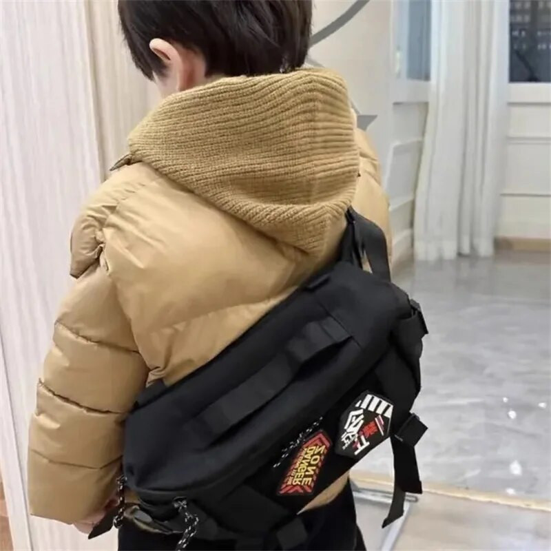 Nauja žieminė pūkinė striukė berniukui, dviejų dalių stori paltai vaikams, viršutiniai drabužiai, žiema, 2022 m. ruduo-W0200