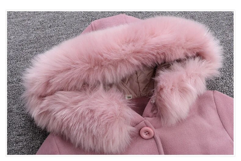 Tüdrukute talvejoped Pika sektsiooni kapuutsiga riided Tuulejoped Kevadriided Villased mantlid Laste joped Tüdrukutele Sügisrõivad parka