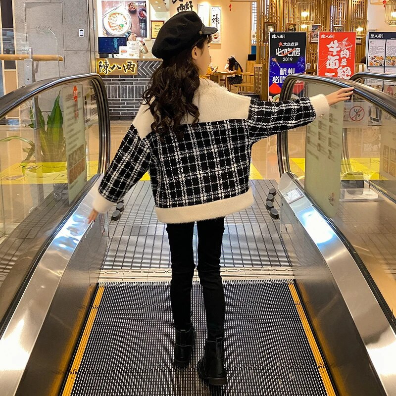 Uued sügisesed lasteriided Korea reväärid Mood Mantel Laste Joped Beebitüdrukud Palus soojad mantlid CH168