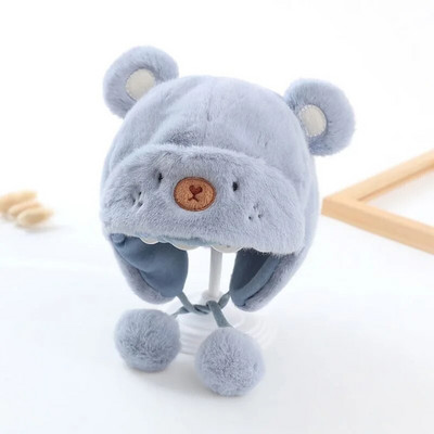 2023 m. Kids Beanies Žieminis kūdikis Vaikiškas megztas kepuraitė vaikams Mergaitėms Rusų Moterims Pastorintos Šiltos Kepurės Amžius 2–6 m. Ushanka Hat