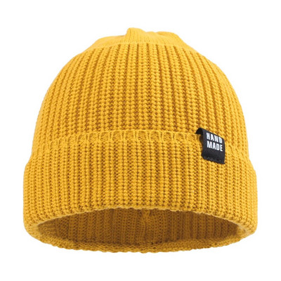 Φθινοπωρινό πλεκτό καπέλο για μωρά αγόρια Classique χειμωνιάτικα κορίτσια Beanie νήπια μόδα Ζεστά παιδικά καπέλα