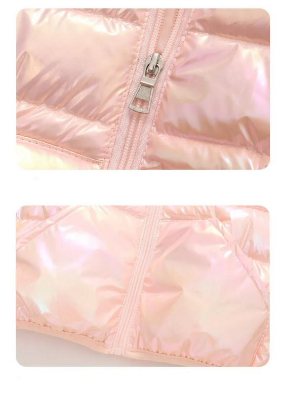 Χειμερινά με κουκούλα ελαφριά πουπουλένια μπουφάν Παιδικά κορίτσια αγόρια Βρεφικά ζεστά πανωφόρια Παιδικά φθινοπωρινά πολύχρωμα υφασμάτινα παλτό Casual ρούχα