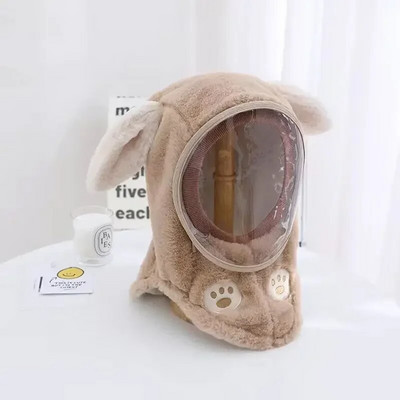 Laste mütsid Sügistalvised tuulekindlad mütsid+maskid lastele Kõrvakaitsed Tüdrukutele Poistele Müts Tuulekindel paksendatud Soe beebi Sallid