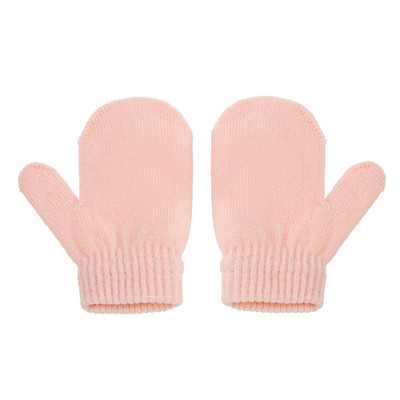 Drăguț tricotat pălărie pentru bebeluș cu pompon, groasă, caldă, fată, băiat, căciulă de iarnă pentru urechi, set de șapcă caldă pentru copii, mănuși, pălării, bonetă pentru nou-născut