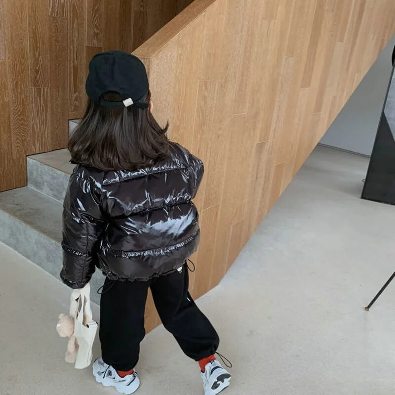 Uus poiste, tüdrukute sulejope sügistalvisteks ülerõivasteks, ruuduline poiste, kapuutsiga tõmblukuga mantel Lasteriided 5 6 7 aastat