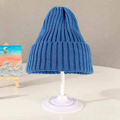 2022 Χειμώνας για μωρά για κοριτσάκια Γλυκά χρώματα καραμέλας Πλέξιμο πεπόνι καπέλο αγόρια Παιδιά Υπέροχο μαλακό ζεστό καπέλο εξωτερικού χώρου Παιδικό μάλλινο καπέλο