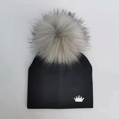 beebimüts vastsündinud puuvillased mütsid beebi pom pom kroon foto rekvisiidid laste laste müts poisi aksessuaarid väikelapse müts kapoti