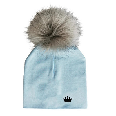 beebimüts vastsündinud puuvillased mütsid beebi pom pom kroon foto rekvisiidid laste laste müts poisi aksessuaarid väikelapse müts kapoti
