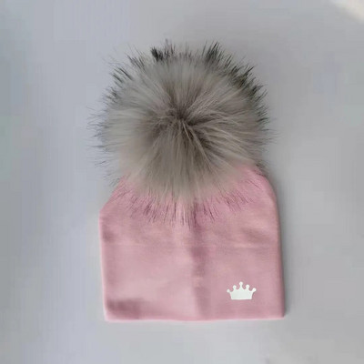beebimüts vastsündinud puuvillased mütsid beebi pom pom kroon foto rekvisiidid laste laste müts poisi aksessuaarid väikelapse müts kapoti