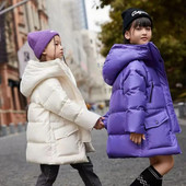 Παλτό 5-15 ετών Κορεάτικη μόδα για αγόρια κορίτσια Χειμερινό Παιδικό τζάκετ Παχύ Ζεστό Παιδικό Παιδικό Εξωτερικό Ενδύματα με φερμουάρ