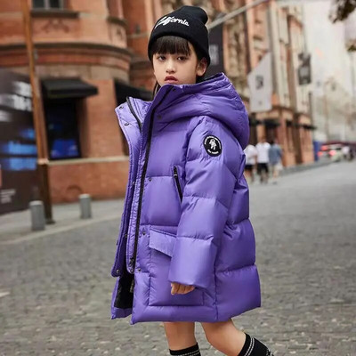 Παλτό 5-15 ετών Κορεάτικη μόδα για αγόρια κορίτσια Χειμερινό Παιδικό τζάκετ Παχύ Ζεστό Παιδικό Παιδικό Εξωτερικό Ενδύματα με φερμουάρ
