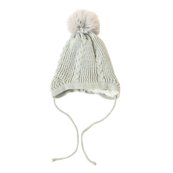 Καπέλο Winter Color Protect Καπέλο Πουλόβερ Μόδα Μασίφ αυτιά Πλέξιμο Unisex Παιδικό χειμωνιάτικο καπέλο με αυτιά Παιδικό χειμωνιάτικο καπέλο Ζώο