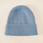 Πουλόβερ Ζεστό καπέλο πλεξίματος Unisex Χειμερινό καπέλο Παιδικό Χρώμα Μασίφ Παιδικό Καπέλο Λευκό Παιδικό Κάλτσο Καπέλο Καουμπόη Παιδικά