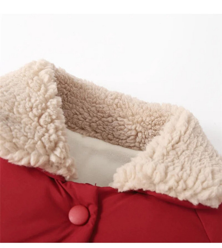 Nauji Viduriniai Vaikiški Medvilninės Striukės Vaikams Vilniniai Stori Viršutiniai Drabužiai Žieminiai Merginoms Berniukams Šilti paltai Kūdikių Drabužiai Lauko Paltai