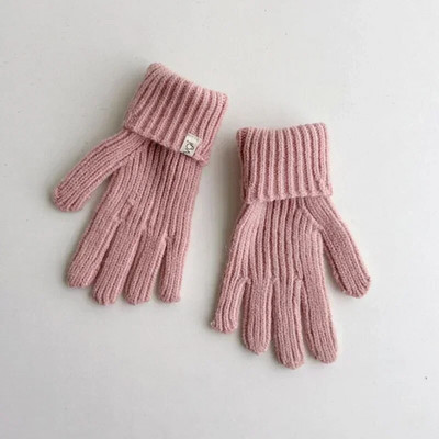 Soliidne korea laste ühes tükis sallimüts Uued poisid Tüdrukud Imikud Kindad Mütsikomplekt Moodne Lihtne Mitmekülgne Beebidele Lastele Soojad Mütsid