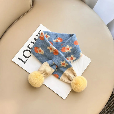 Beebi Kids Sall Imikutele Poisile Tüdrukule Villane Soe Talvine Sall Armas Multifilm Trükitud Ristiga Laste Pudipõlle Väikelapse Vastsündinud Pehmed Paksemad Pudipõlled