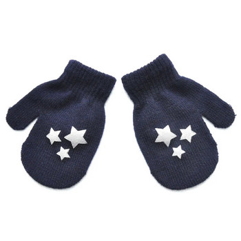 1 Ζευγάρι ζεστά βρεφικά γάντια χειμωνιάτικα γάντια Παιδικά γάντια με τα δάχτυλα για 1-3 ετών Παιδικά ζεστά γάντια αξεσουάρ για νεογέννητα κινούμενα σχέδια