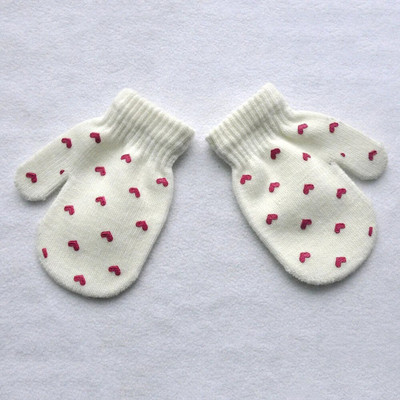 1 pora šiltų kūdikių pirštinių Žieminės kumštinės pirštinės vaikams pilnai pirštinės pirštinės 1–3 metų vaikams Šiltos pirštinės Animacinių filmų naujagimių aksesuarai