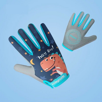 Παιδικά γάντια ποδηλασίας Half Finger Skate Παιδί για ποδήλατο βουνού Γάντια ποδηλάτου αθλητικά γάντια για αγόρια και κορίτσια Παιδιά