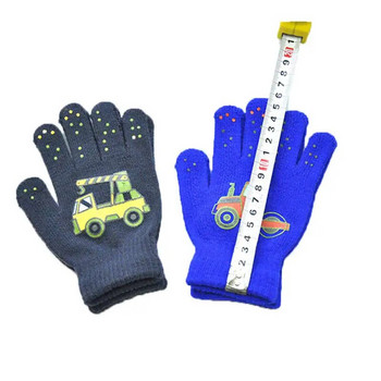 Παιδικά χειμωνιάτικα ζεστά πλεκτά γάντια ζεστά γάντια για βρέφη Βρεφικά γάντια Παιδιά νήπιο Παιδικά γάντια με πλήρη δάχτυλα 5-11 ετών
