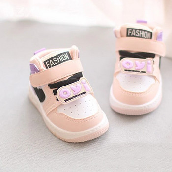 Детски бордови обувки Устойчиви на подхлъзване и дишащи Ежедневни спортни обувки за момичета Меки подметки Ниски обувки за момчета Бебешки обувки за прохождане