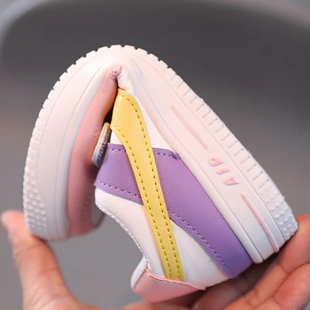Удобни спортни обувки за момчета и момичета Лято 2023 г. Нови детски мрежести обувки Дишащи мрежести леки обувки за бягане