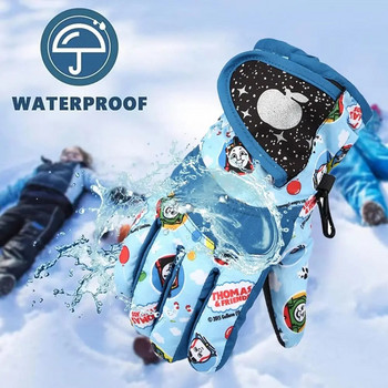 Παιδιά Παιδικά Γάντια για το Χειμώνα για Χειμώνα Αγόρια Κορίτσια Σκι Snowboard Αδιάβροχα Αδιάβροχα Πυκνά Γάντια Χειμώνα πρέπει να μένουν ζεστά για 4~7 χρόνια