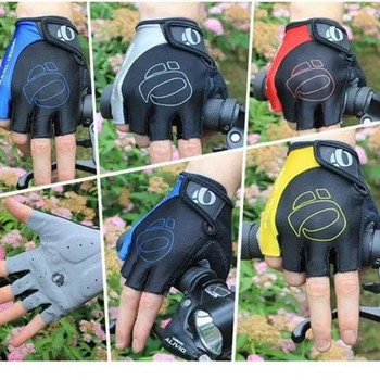ZK50 Gel Half Finger Cycling Gloves Anti-Slip Anti-weat Anti Shock MTB Road Bike Gloves Велосипедни ръкавици за лява и дясна ръка