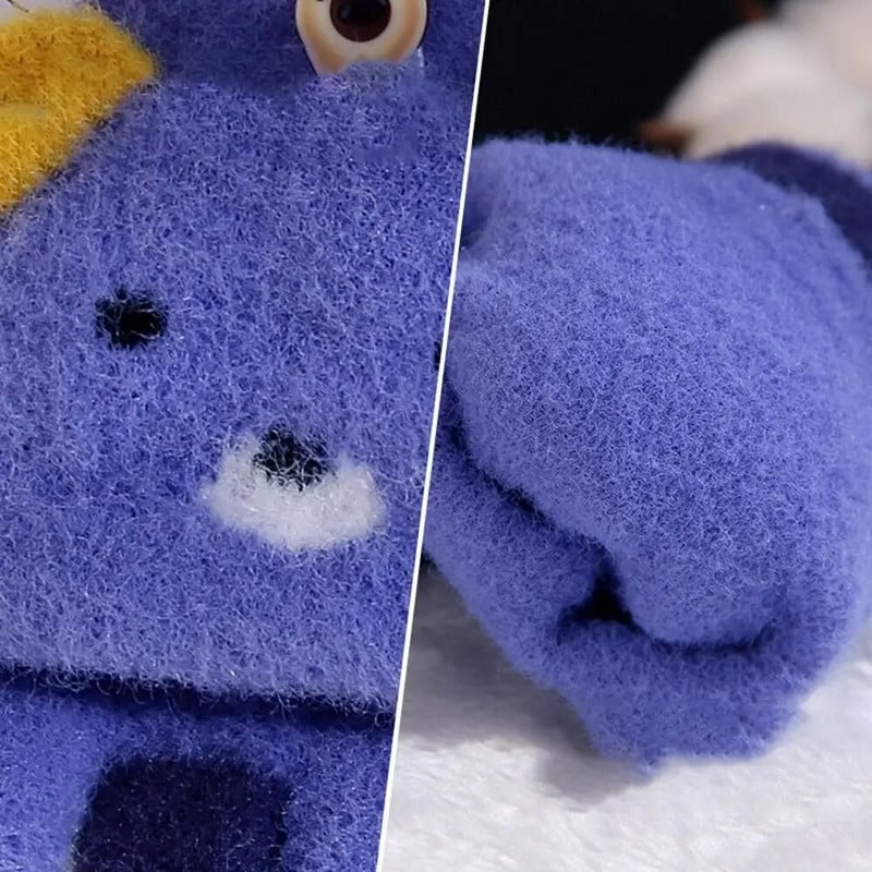 Χαριτωμένα παιδικά πλεκτά γάντια χειμώνα ζεστό μάλλινο ύφασμα γάντια αγόρι κορίτσι Παιδιά εξωτερικού χώρου Κάλυμμα με μισό δάχτυλο Γάντια 3-6 ετών