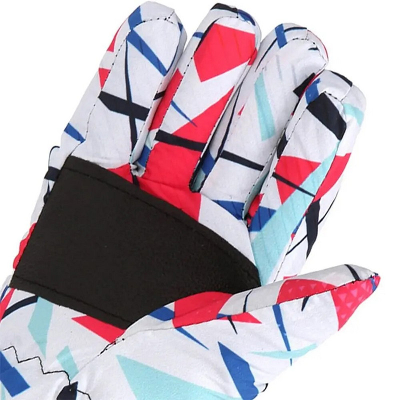 Vaikams Žiemos Sniego Slidinėjimo Pirštinės Lauke Neperšlampamos Šiltos Pirštinės Šaltam Orui Snieglenčių Pirštinės Šilumos Pirštinės berniukams Mergaitėms