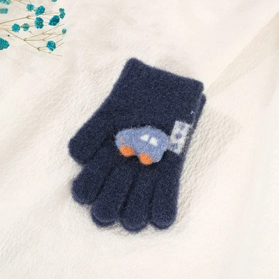 Χειμερινά πλεκτά γάντια κινουμένων σχεδίων Ζεστά γάντια νήπια Χαριτωμένα γάντια με μοτίβο υπαίθριου κινουμένων σχεδίων για παιδιά παιδικά μωρά κορίτσια αγόρια 1-3 ετών