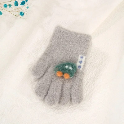 Χειμερινά πλεκτά γάντια κινουμένων σχεδίων Ζεστά γάντια νήπια Χαριτωμένα γάντια με μοτίβο υπαίθριου κινουμένων σχεδίων για παιδιά παιδικά μωρά κορίτσια αγόρια 1-3 ετών