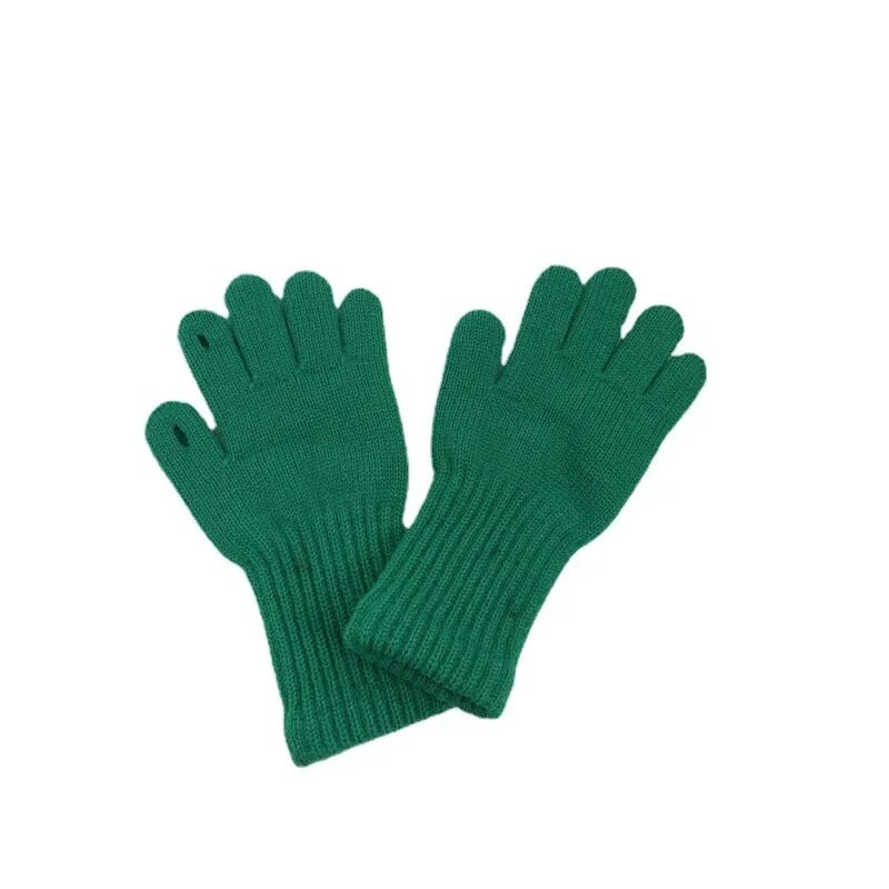 3-10 metų Vaikų Pirštinės Šiltos Žieminės Pirštinės Megztos Vilnonės Vaikiškos Kumštinės pirštinės su jutikliniu ekranu Pirštinės Žieminiai Aksesuarai Vaikams