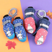 Nauji Vaikai Vaikai Žiema Sniego Šiltos Pirštinės Berniukai Mergaitės Slidinėjimo Snieglentė Neperšlampama Vėjui Atsparus Vandeniui Storas Laikyti Šiltai Žiemą Privaloma