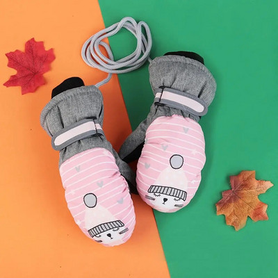 Nauji Vaikai Vaikai Žiema Sniego Šiltos Pirštinės Berniukai Mergaitės Slidinėjimo Snieglentė Neperšlampama Vėjui Atsparus Vandeniui Storas Laikyti Šiltai Žiemą Privaloma