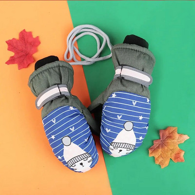 Nauji Vaikai Vaikai Žiema Sniego Šiltos Pirštinės Berniukai Mergaitės Slidinėjimo Snieglentė Neperšlampama Vėjui Atsparus Vandeniui Storas Laikyti Šiltai Žiemą Privaloma