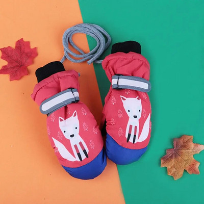 Nauji Vaikai Vaikai Žiema Sniego Šiltos Pirštinės Berniukai Mergaitės Slidinėjimo Snieglentė Neperšlampama Vėjui Atsparus Vandeniui Storas Laikyti Šiltai Žiemą Privaloma