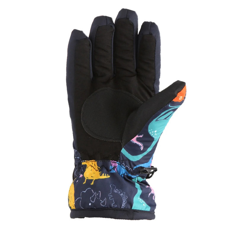 3-8Y Kids Girls Snow Snowboard Gloves Thicken Ζεστά αδιάβροχα παιδικά γάντια σκι Γάντια υπαίθριου αθλητισμού Γάντια ποδηλασίας σκι