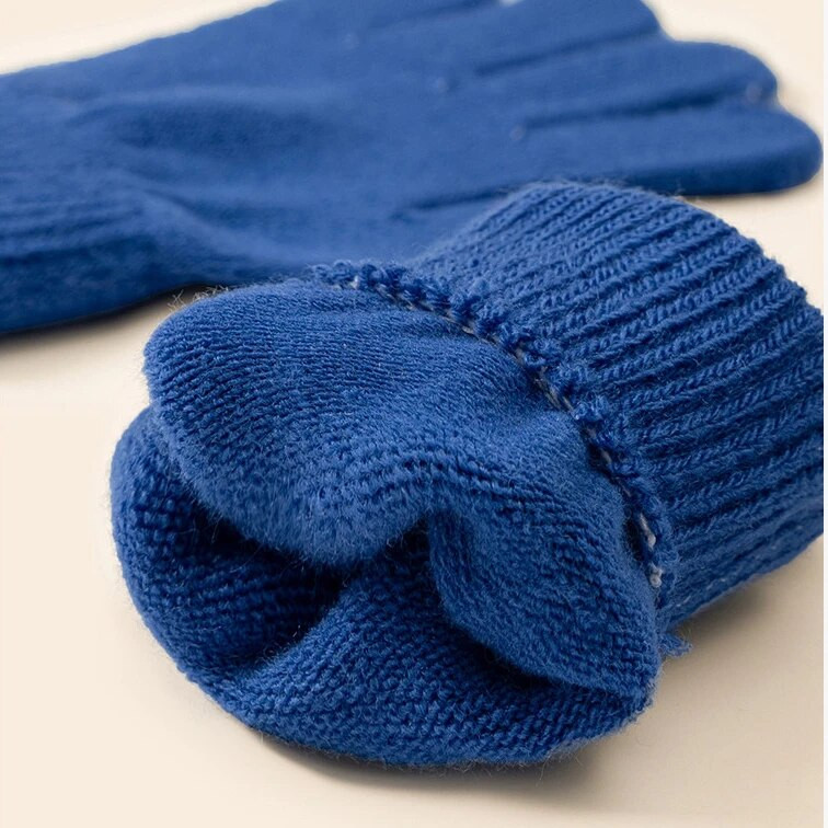 7-9 m. žiemos vaikams storos megztos pirštinės saldainių spalvos šiltos pliušinės kumštinės pirštinės vaikams žieminės mažiems vaikams akrilinės pirštinės pirštinės