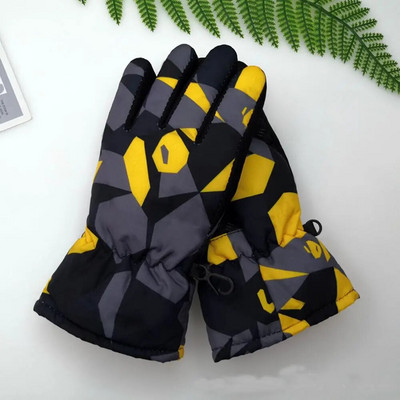 Παιδιά Παιδιά Χειμώνας Χιονιού Ζεστά Γάντια Αγόρια Κορίτσια Σκι Snowboard Αδιάβροχο Αδιάβροχο Παχύνετε Keep Warm Winter