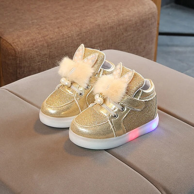 Pantofi pentru copii cu lampă Copii Bebeluși Fete Băieți Pantofi de toamnă pentru petrecere a timpului liber Pantofi sport cu LED-uri Luminoși pentru alergare Pantofi iluminați infantil