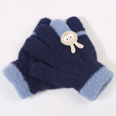 Warmom New Fashion Παιδικά Γάντια Χαριτωμένα κινούμενα σχέδια λαγουδάκι φθινοπώρου και χειμώνα Ζεστά πλεκτά γάντια για μωρά Παιδικά αξεσουάρ