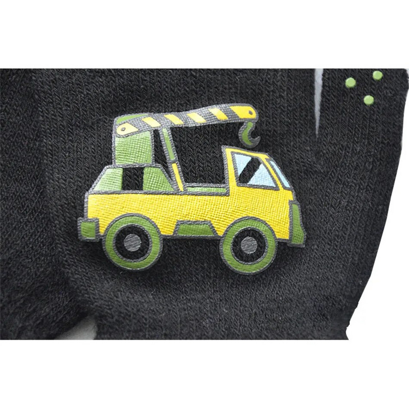 Warmom New Fashion Lapsed Paksud silmkoelised kindad Soojad talvekindad Lastele Stretch labakindad Poistele Tüdrukutele Imiku aksessuaarid vanuses 5-11 a