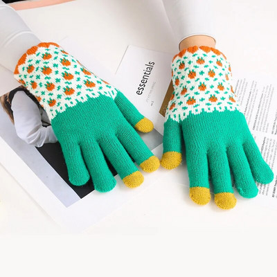 Warmom Dječaci Djevojčice Djeca Tople zimske rukavice otporne na vjetar s tiskanim rukavicama za bebe Podebljani božićni poklon za djecu