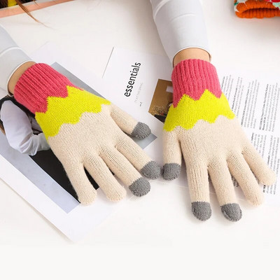 Warmom Dječaci Djevojčice Djeca Tople zimske rukavice otporne na vjetar s tiskanim rukavicama za bebe Podebljani božićni poklon za djecu